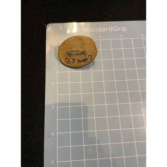 Cameo Cherub Michelangelo Religious Gothic Steampunk Resin Brooch Pin Pendant - Picture 5 of 6